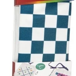 BS Reisspel Dammen & Tic Tac Toe - Multicolor - 24 X 22 Cm