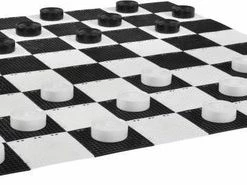 New Tuin Dammen/checkers, 8x8, Voor Buiten En Binnen Uit Duurzaam Kunststof Geen Bord -bordspellen Winkel 550x185 1