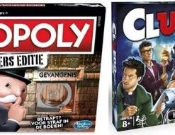Merkloos Spellenbundel - 2 Stuks - Monopoly Valsspelerseditie & Hasbro Cluedo