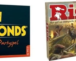 Hasbro Spellenbundel - 2 Stuks - 30 Seconds & Risk