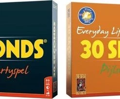 Merkloos Spellenbundel - Bordspel - 2 Stuks - 30 Seconds & 30 Seconds Everyday Life
