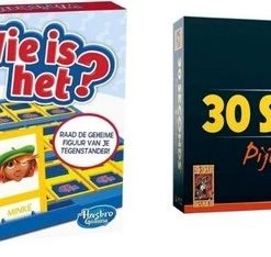 Hasbro Spellenbundel - 2 Stuks - Wie Is Het & 30Seconds