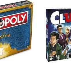 Hasbro Spellenbundel - 2 Stuks - Monopoly Efteling & Cluedo