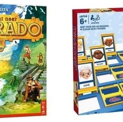 999 Games Spellenbundel - 2 Stuks - De Zoektocht Naar El Dorado & Wie Is Het