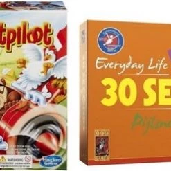Merkloos Spellenbundel - 2 Stuks - Stef Stuntpiloot & 30 Seconds Everyday Life