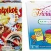 Merkloos Spellenbundel - 2 Stuks - Stef Stuntpiloot & Trivial Pursuit Familie Editie