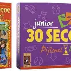 999 Games Spellenbundel - 2 Stuks - Carcassonne Junior & 30 Seconds Junior