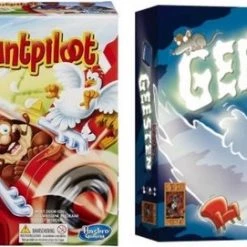 Merkloos Spellenbundel - 2 Stuks - Stef Stuntpiloot & Vlotte Geesten