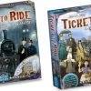 Days Of Wonder Spellenbundel - Ticket To Ride - 2 Stuks - Uitbreidingen - UK + Pennsylvania & Frankrijk + Old West