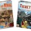 Days Of Wonder Spellenbundel - Ticket To Ride - 2 Stuks- Europa (Basisspel) & Uitbreiding Amsterdam