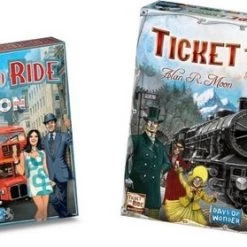 Days Of Wonder Spellenbundel - Ticket To Ride - 2 Stuks - Europa (Basisspel) & Uitbreiding Londen