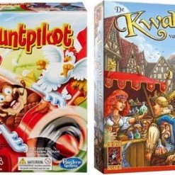 Merkloos Spellenbundel - 2 Stuks - Stef Stuntpiloot & De Kwakzalvers Van Kakelenburg