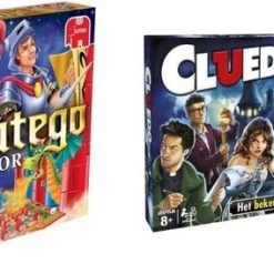 Hasbro Spellenbundel - 2 Stuks - Stratego Junior & Cluedo