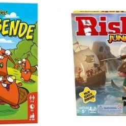 Hasbro Spellenbundel - 2 Stuks - Beverbende & Risk Junior