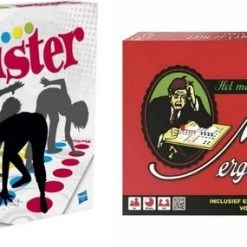 Hasbro Spellenbundel - 2 Stuks - Twister & Mens Erger Je Niet