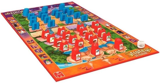 Hasbro Spellenbundel - 3 Stuks - Stratego Junior & Monopoly Junior & Twister 4 Hasbro Spellenbundel - 3 Stuks - Stratego Junior & Monopoly Junior & Twister - Afbeelding 4