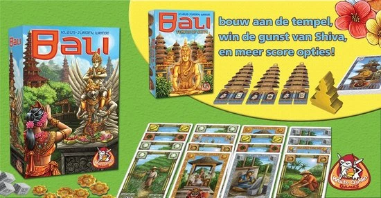 White Goblin Games Kaartspel Bali - Temple Of Shiva 3 White Goblin Games Kaartspel Bali - Temple Of Shiva - Afbeelding 3