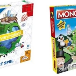 Hasbro Spellenbundel - 2 Stuks - Ik Hou Van Holland & Monopoly Junior