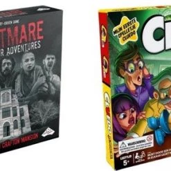 Hasbro Spellenbundel - 2 Stuks - Nightmare Horror Adventures & Cluedo Junior
