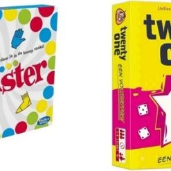Merkloos Spellenbundel - 2 Stuks - Twister & Twenty One