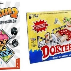 Merkloos Spellenbundel - 2 Stuks - Keer Op Keer 2 & Dokter Bibber
