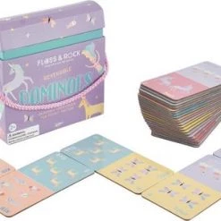Floss & Rock Domino Tweezijdig Fantasie Dieren - 13 X 13 Cm