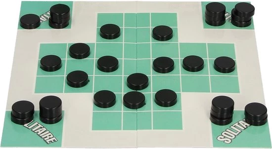 Merkloos Solitaire Reisset - 18x12x3cm | Reisuitgave Familiespellen | Bordspellen Reis Set | Denkspel Vakantieset Op Reis | Spelletjes Voor Onderweg | Reiseditie 2 Merkloos Solitaire Reisset - 18x12x3cm | Reisuitgave Familiespellen | Bordspellen Reis Set | Denkspel Vakantieset Op Reis | Spelletjes Voor Onderweg | Reiseditie - Afbeelding 2