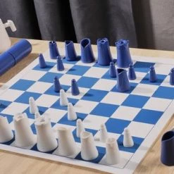 Schaken Designnest Crownes Basic Compacte Nestschaakset BordSpell Chess -bordspellen Winkel 550x312 5