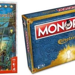 Merkloos Spellenbundel - 2 Stuks - Machiavelli & Monopoly Efteling