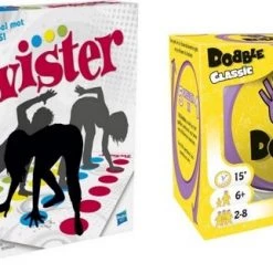 Hasbro Spellenbundel - 2 Stuks - Twister & Dobble Classic