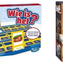 Hasbro Spellenbundel - 2 Stuks - Wie Is Het & Jenga