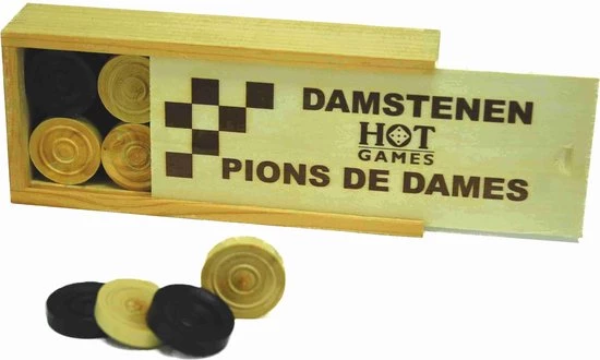 HOT Games Damschijven Palmhout 35mm 1 HOT Games Damschijven Palmhout 35mm