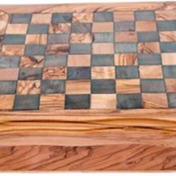 Olijfolie & Honing Schaakbord Olijfhout Set Domino-dammen 22x22x7 15 Olijfolie & Honing Schaakbord Olijfhout Set Domino-dammen 22x22x7 -bordspellen Winkel 550x337 5