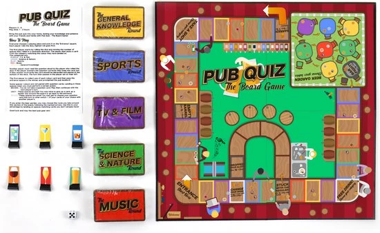 Gift Republic Pub Quiz The Board Game 3 Gift Republic Pub Quiz The Board Game - Afbeelding 3
