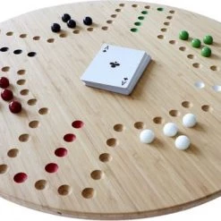 Cambium Meubels Keezbord Voor 4 Spelers Van Bamboe 10mm