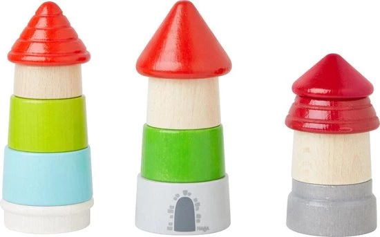 Haba Spel - Stapelspel - Torenhoog - 1,5+ 2 Haba Spel - Stapelspel - Torenhoog - 1,5+ - Afbeelding 2