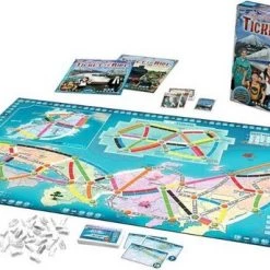 Days Of Wonder Spellenbundel - Ticket To Ride - 2 Stuks - Uitbreidingen - UK + Pennsylvania & Japan + Itali -bordspellen Winkel 550x344 8