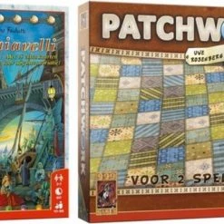 Merkloos Spellenbundel - 2 Stuks - Machiavelli & Patchwork