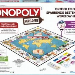 Monopoly Wereldreis - Bordspel (Nederlandstalig) 19 Monopoly Wereldreis - Bordspel (Nederlandstalig) -bordspellen Winkel 550x345 5