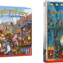 Merkloos Spellenbundel - 2 Stuks - De Kwakzalvers Van Kakelenburg & Machiavelli