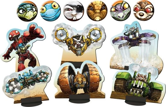 Scrap Racer - Queen Games 2 Scrap Racer - Queen Games - Afbeelding 2