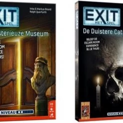 999 Games Spellenbundel - 2 Stuks - Exit - Het Mysterieuze Museum & De Duistere Catacomben