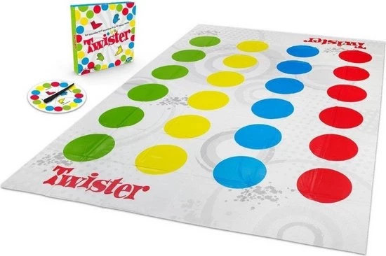 Hasbro Spellenbundel - 2 Stuks - Twister & Levensweg Electronisch Bankieren 3 Hasbro Spellenbundel - 2 Stuks - Twister & Levensweg Electronisch Bankieren - Afbeelding 3