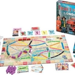 Days Of Wonder Spellenbundel - Ticket To Ride - 2 Stuks - Europa (Basisspel) & Uitbreiding Londen -bordspellen Winkel 550x381 1