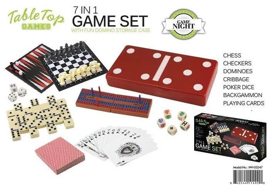 Merkloos 7 In 1 Spel. 2 Merkloos 7 In 1 Spel. - Afbeelding 2