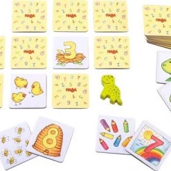 Haba Speelgoed | Wooden Toys - !!! Super Mini Jeu - Dino Des Chiffres (Frans) = Duits