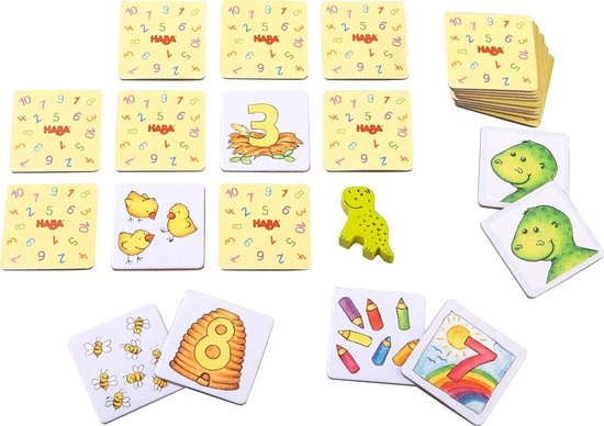 Haba Speelgoed | Wooden Toys - !!! Super Mini Jeu - Dino Des Chiffres (Frans) = Duits 1 Haba Speelgoed | Wooden Toys - !!! Super Mini Jeu - Dino Des Chiffres (Frans) = Duits