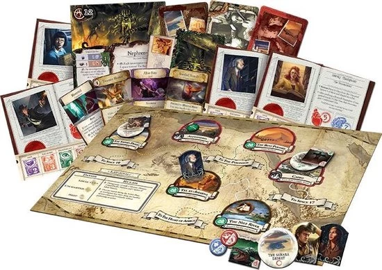 Fantasy Flight Games Eldritch Horror: Under The Pyramids Bordspel Rollenspel 6 Fantasy Flight Games Eldritch Horror: Under The Pyramids Bordspel Rollenspel - Afbeelding 6