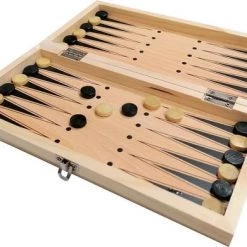 WingRepublic-Houten Schaakspel En Damspel En Backgammon -Reisspel- 3 In 1spellen - Reiseditie -bordspellen Winkel 550x390 5