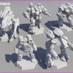 Catalyst Game Labs Battletech: Clan Heavy Star Expansion
